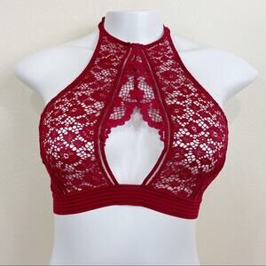 VS | Red Lace Bralette Sz Small